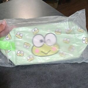 Large Keroppi Cosmetic Pouch